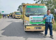 Partisipasi Perbaikan Jalan Kolam, PT HHK-SBE Bantu 25 Rit Latrite