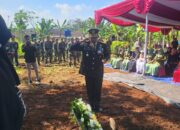 Upacara Militer Prosesi  Pesemayaman Pemberangkatan dan Pemakamam jenazah Alm. Letkol Arm Heri Pujiyanto, S. Sos.