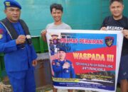 Jaga Keutuhan NKRI, Ditpolairud  Polda Kalteng Ajak Pelayar Waspada Paham Terorisme dan Radikalisme