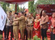 Apresiasi Budaya Daerah, Wakapolda Kalteng Hadiri Lomba Karnaval FBIM