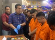 Amankan 3 Tersangka, Polda Kalteng Ungkap Pembunuhan Bos Cafe di Palangka Raya