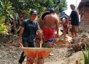 Pemdes Sei Hanyo, Giatkan Pembangunan Dengan Padat Karya