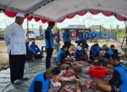 Perdana, Masjid Komplek Bhayangkara Palangka Raya Gelar Salat Idul Adha dan Penyembelihan Hewan Qurban
