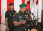 Danrem 102/Pjg Pimpin  Penyerahan Jabatan Kasrem,Kasiren,Kasipers,dan Sertijab Dandim 1015/Spt serta Dandim 1017/Lmd