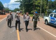 Ditlantas Polda Kalteng Turunkan Tim TAA untuk  Olah TKP Kecelakaan di Jalan Lintas Palangka Raya – Sampit