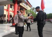 Sambut Hari Bhayangkara, Kapolda Kalteng Berangkatkan Air Suci Pertapaan Tjilik Riwut Ke Jakarta