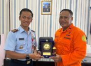 Perkuat Hubungan, BASARNAS  Silturahmi  TNI-AU di Lanud Pangkalan Bun
