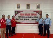 Kepala Kantor Wilayah Kementerian Hukum dan HAM Kalteng Resmikan Pos Pengaduan HAM dan Bantuan Hukum (Posbakum) di Lapas Pangkalan Bun