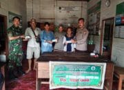 Didampingi TNI-Polri, Pemdes Sei Hanyo Salurkan BLT-DD Tahap-III