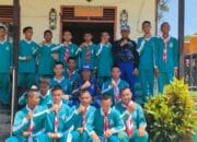 Personel Ditpolairud Berikan Materi Pembinaan Karakter Siswa di SMKN 1 Hanaut
