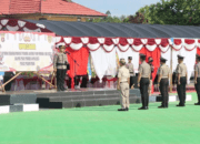 Puluhan Personel Polres Pulang Pisau Ikuti Upacara Korp Rapor Kenaikan Pangkat