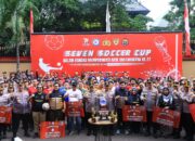 Wujudkan Pemilu Damai 2024, Polri Bersama Wartawan Gelar Bhayangkara Presisi Seven Soccer Cup