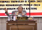 Gelar Operasional Triwulan II 2023, Polda Kalteng Siapkan Pengamanan Pemilu 2024