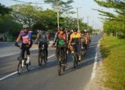 Jaga Kesehatan, Danrem 102/Pjg Beserta Anggota laksanakan Sepeda Santai