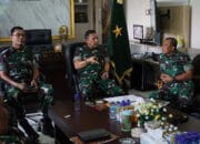 Korem 102/Pjg Terima Tim Mabesad Peninjauan Kesiapan Pembentukan Kodam di Kateng