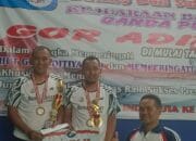 Anggota Yonif R 631/Atg Serka Nurman Raih Juara 2 Badminton Kejuaraan Interent Palangka Raya 2023