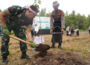 Lestarikan Alam, Danrem 102/Pjg Laksanakan Penanaman Bibit Pohon