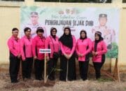 Aksi Peduli Penghijauan, Polres Pulang Pisau Tanam 2.737 Bibit Pohon