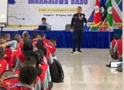 Humas Polda Kalteng Edukasi Mahasiswa Baru STMIK Palangka Raya Bijak Bermedsos