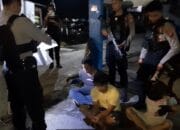 PPRC DITSAMAPTA POLDA KALTENG AMANKAN 3 ORANG PRIA BAWA 4 PAKET SABU