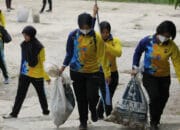 Peduli Lingkungan, Inilah Aksi Polwan Polda Kalteng