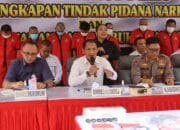 Polda Kalteng Musnahkan 1,1 Kg Sabu Hasil Pengungkapan Selama 2 Bulan