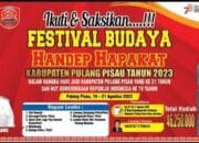 Perebutkan Hadiah Total 46 Juta, Dinas Kebudayaan dan Pariwisata Gelar Festival Budaya Handep Hapakat