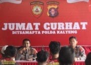 Jumat Curhat Bersama Damkar dan Masyarakat, Polda Kalteng Siap Bersinergi Hadapi Karhutla