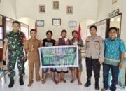 Didampingi TNI-Polri, Pemdes Bulau Ngandung Salurkan BLT-DD Tahap -III