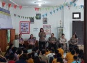 Minggu Kasih, Ditreskrimsus Polda Kalteng Salurkan Bansos Di GKE Palangka Raya