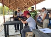 Korem 102/pjg Ikuti Perlombaan Menembak di Polda Kalteng