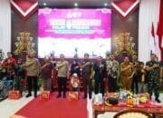 Danrem 102/Pjg Brigjen TNI Bayu Permana, Hadiri Kegiatan Wakapolri Komjen. Pol. Drs. Agus Andrianto, S.H., M.H. di Polda Kalteng 