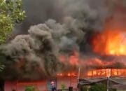 Kebakaran Dikapuas Hanguskan 4 Rumah Warga Dan 8 Ruang Kelas SMPN-4