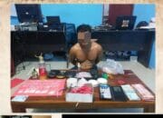 Polsek Rungan Komitmen Berantas Narkoba, Bekuk BD Dengan Barbuk 20 Gram Sabu