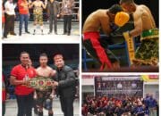 Rangkaian HUT TNI Ke-78, Korem 102/Pjg Sukses Gelar Kejuaraan Boxing Big Fight 2023 Ampro