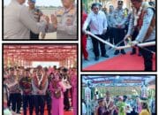 Kedatangan Kapolda Kalteng Irjen Pol Djoko Poerwanto di Sambut Prosesi Adat Potong Pantan