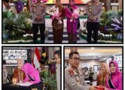 Sertijab Ibu Asuh Polwan Polda Kalteng, Ini Pesan Ibu Dewi Nanang Avianto