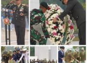 Sehari Jelang HUT Ke 78 TNI, Danrem Brigjen TNI Bayu Permana Pimpin Ziarah Nasional