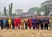 Perkuat Sinergitas, Kapolda Kalteng Hadiri Upacara dan Syukuran HUT TNI ke-78 di Makorem 102/Pjg