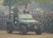 Pangdam XII/Tpr Pimpin Upacara dan Syukuran HUT ke-78 TNI di Makorem 102/Pjg