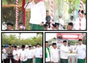 Wagub Edy Pratowo Pimpin Apel Hari Santri Tingkat Provinsi Kalteng Tahun 2023