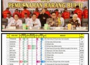 Satu Kilogram Sabu Dimusnahkan, Polda Kalteng berhasil Selamatkan Masyarakat Sebanyak 20.282 Jiwa