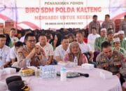 Gelar Bakti Sosial dan Bakti Kesehatan, Biro SDM Polda Kalteng Kunjungi Panti Asuhan