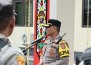 Siap Amankan Kampanye Pemilu 2024, Ini Arahan Kapolres AKBP Yusfandi Usman Kepada Personil