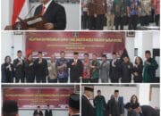 Kakanwil Kemenkumham Hendra Ekaputra Melantik dan Pengambilan Sumpah Jabatan Anggota MPDN