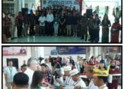 Puluhan Atlet Balap Sepeda Tiba Di Palangka Raya, Kedatangan Peserta UCI MTB Eliminator World 2023 Disambut Acara Adat