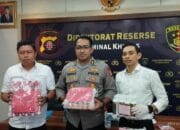 Ditreskrimsus Polda Kalteng Gagalkan Peredaran Ribuan Pcs Kosmetik Tak Berizin