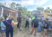 Satlantas Polres Barsel Datangi Lokasi Parkir Truk Melalui Respon Centang Biru