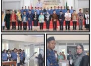 Pj. Bupati Hj. Nunu Andriani mengambil sumpah/janji PNS di Lingkungan Pemerintah Kabupaten Pulang Pisau