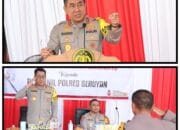 Ini Pesan Kapolda Irjen Pol Djoko Poerwanto Kepada Personel Polres Seruyan